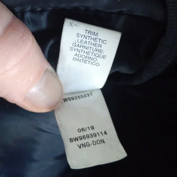 Tommy Hilfiger TH Graphic Brown Beige Backpack Purse - Picture 13 of 16